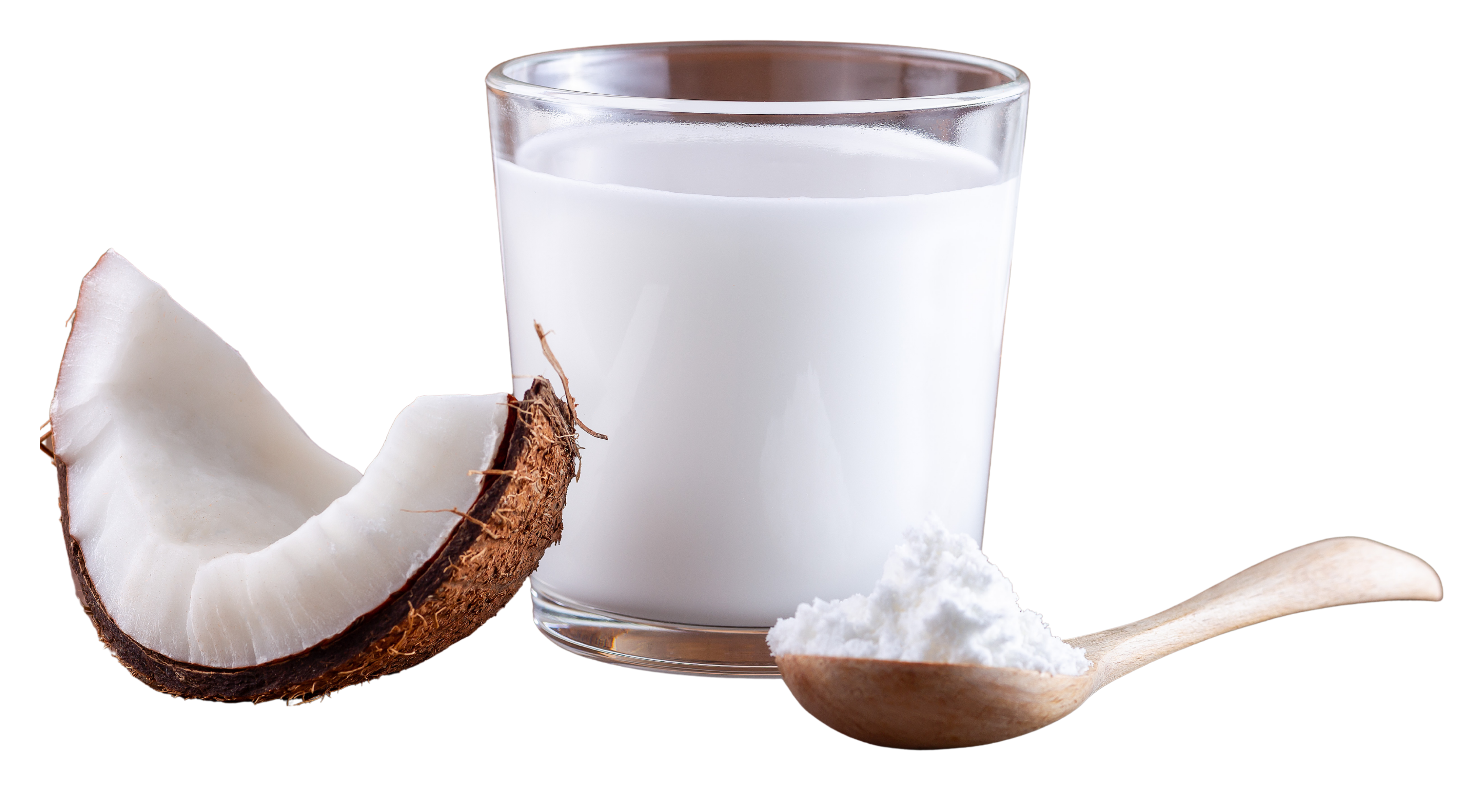 Coconut-flavoured health drinks