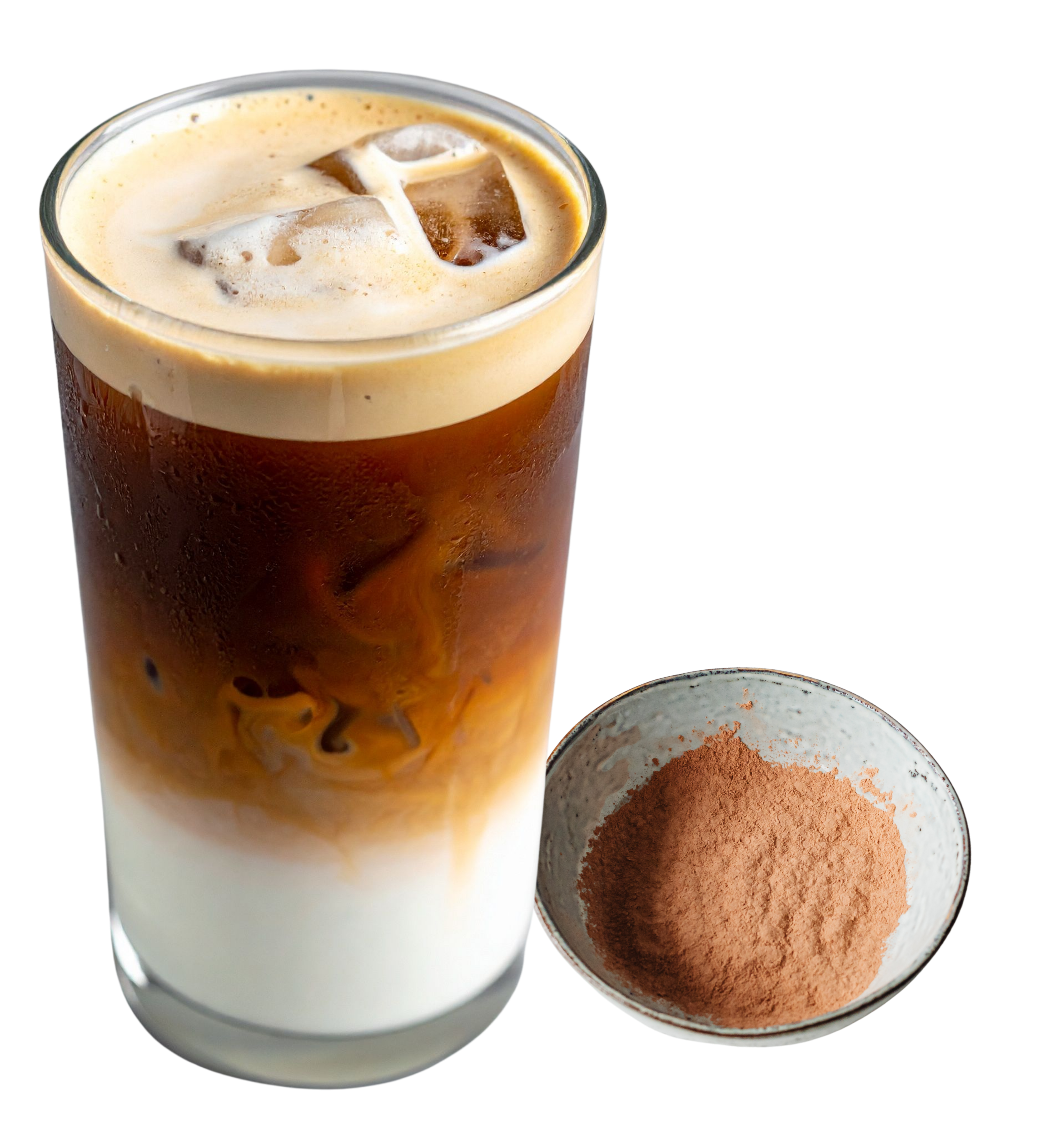 Hot and cold beverage powders